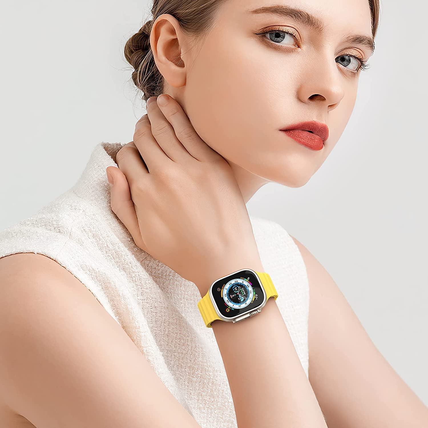 Amazon.co.jp: TANAKEY オーシャンバンド 対応 Apple Watch Ultra 49